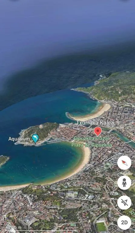 Apartamento Mentura Centro De San Sebastian Parking Free 0*,